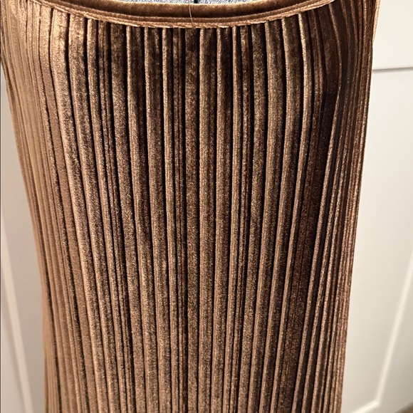 American Eagle Outfitters Cocolate Velvet Maxi Dress—adjustable straps/stretch - Picture 3 of 8